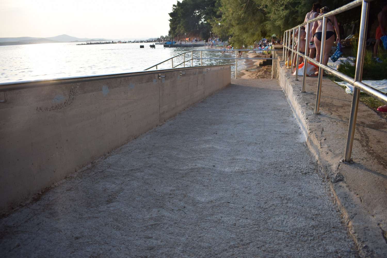 Projekt invalidske rampe za ulaz u more - 
