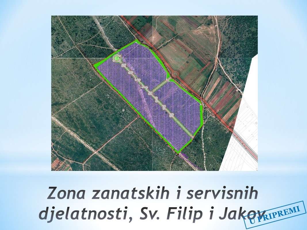 PRODAJA GRAĐEVINSKOG ZEMLJIŠTA U VLASNIŠTVU OPĆINE SVETI FILIP I JAKOV - 